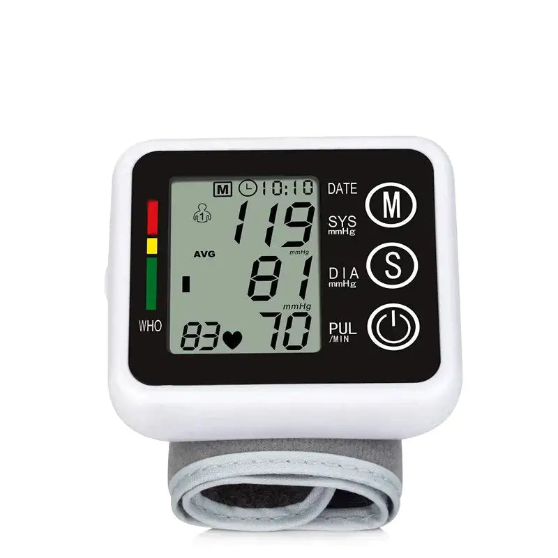 Blood Pressure Monitor Wrist Cuff