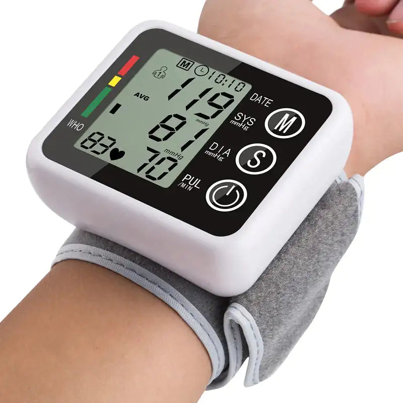 Blood Pressure Monitor Wrist Cuff