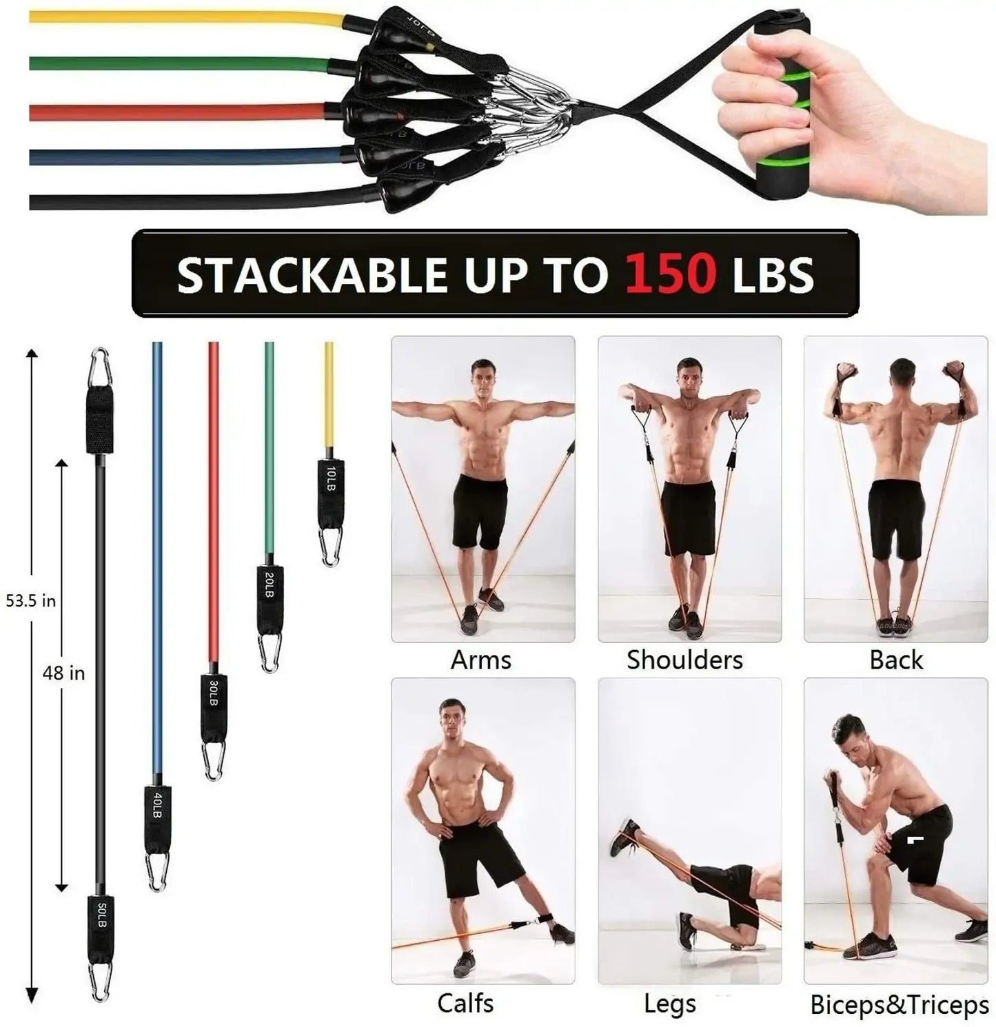 Work Out Resistance Bands