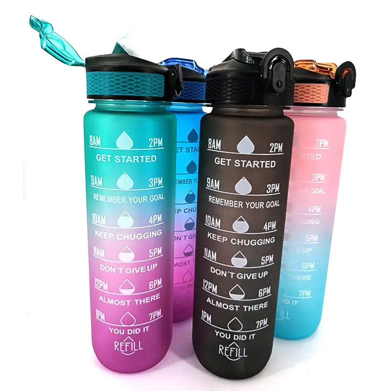 Sport Motivational Water Bottle