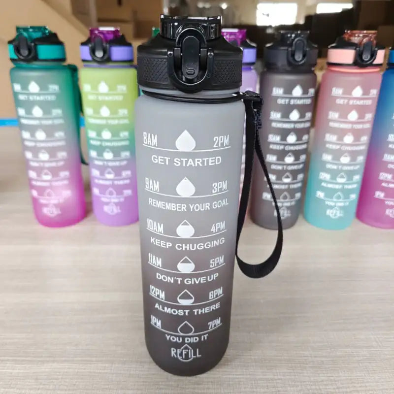 Sport Motivational Water Bottle